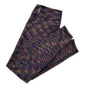 Zella Multi Color Ankle Length Leggings Medium